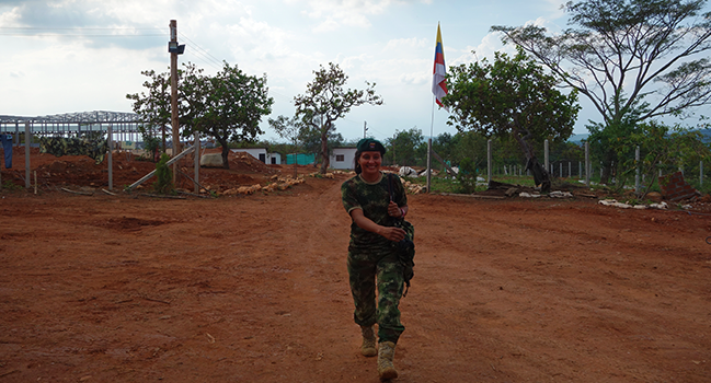 female FARC Fighter