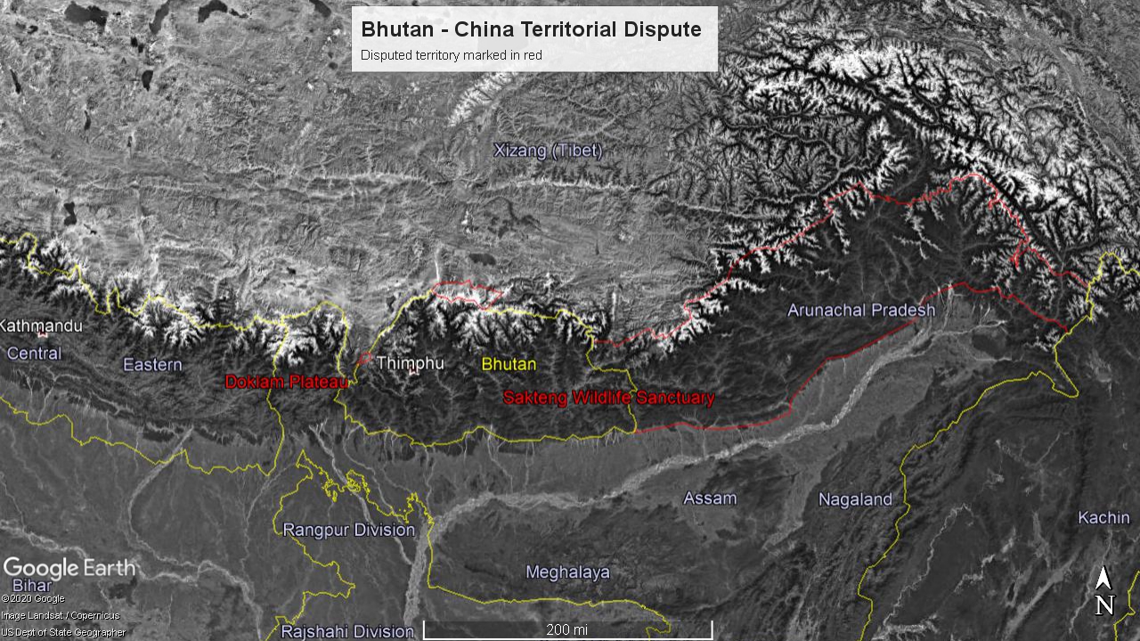 Bhutan China Dispute