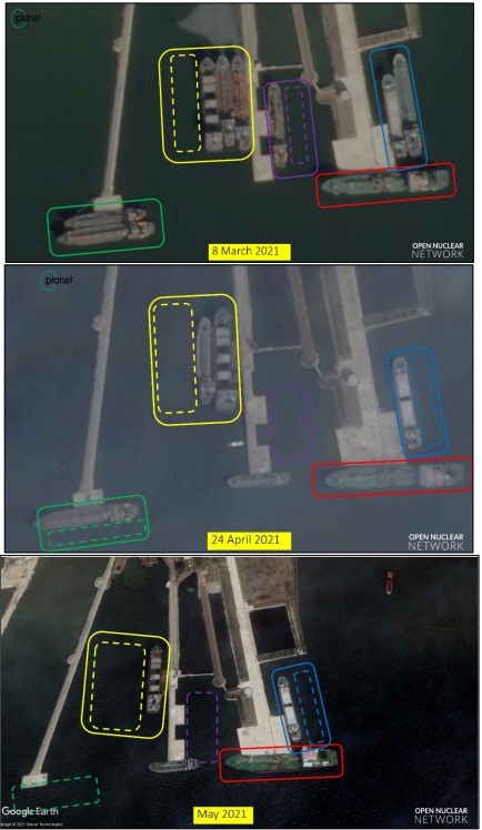 Fixed-point monitoring of piers near the oil and lubricant storage area of the Nampo Port-part 2