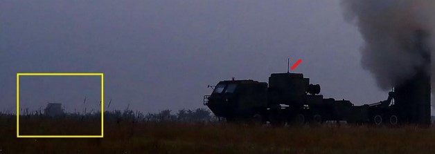 The showcased radar might have also participated in the test fire of the new SAM