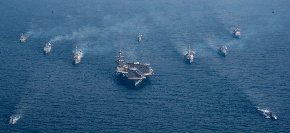 US Carl Vinson Carrier Strike Group and Republic of Korea Navy
