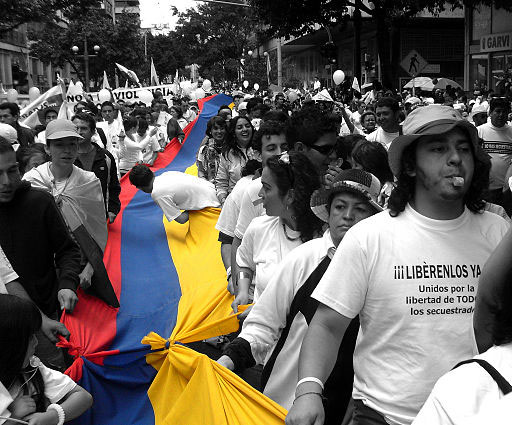 Colombia peace activists