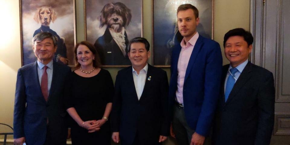 Meeting with South Korean parliamentarians in Brussels, 21 July 2021 (2)