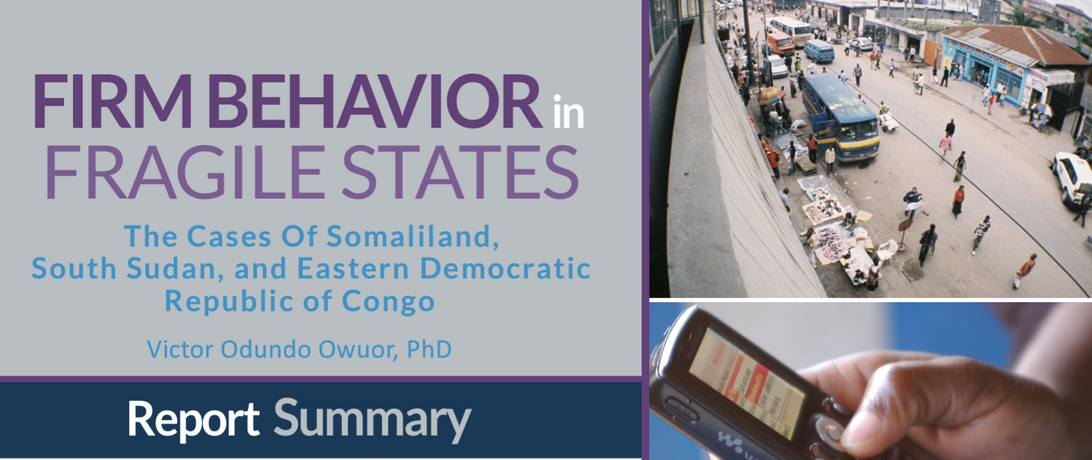 The study was conducted in three conflict-affected jurisdictions: the eastern Democratic Republic of the Congo (DRC), an arena of long-simmering conflict; Somaliland, nominally part of a federation coming out of three decades of almost continuous conflict; and South Sudan, a new country that at the time of writing still struggles with civil war. The case studies seek answers to two primary questions: What strategies do companies use to conduct business in the eastern DRC, Somaliland, and South Sudan? And
