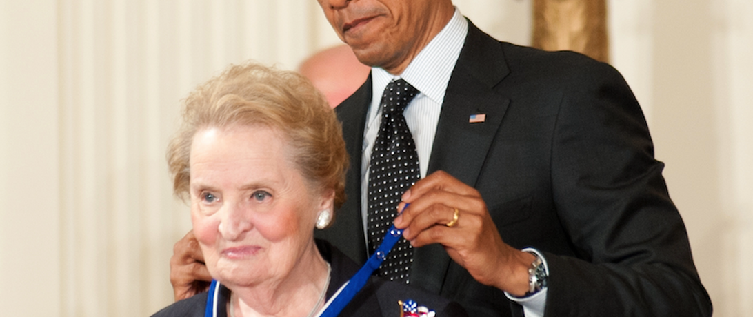 Read the  @TIME  magazine obituary for Madeleine Albright, featuring remarks from Our Secure Future's  @JolynnShoemaker  on Albright's impact on women's leadership.