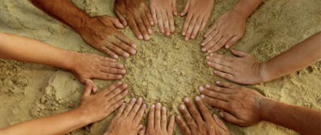 Hands in the Sand