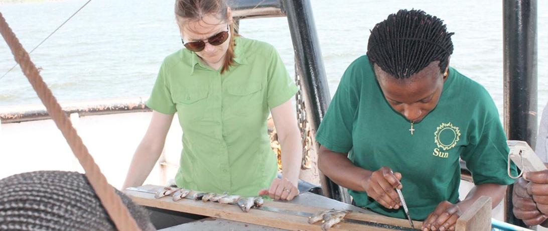 Sarah Glaser of OEF's Secure Fisheries Presents on Lake Victoria Aquaculture