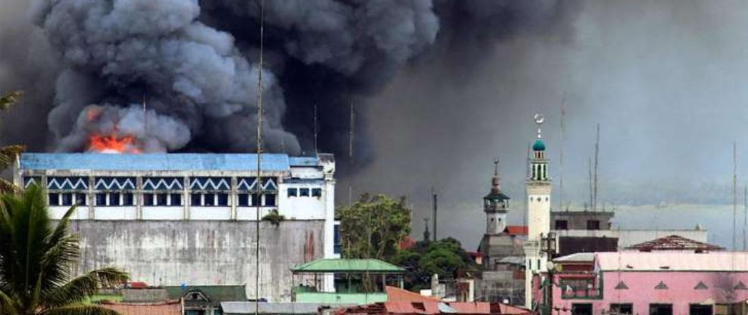 Bombing on Marawi City