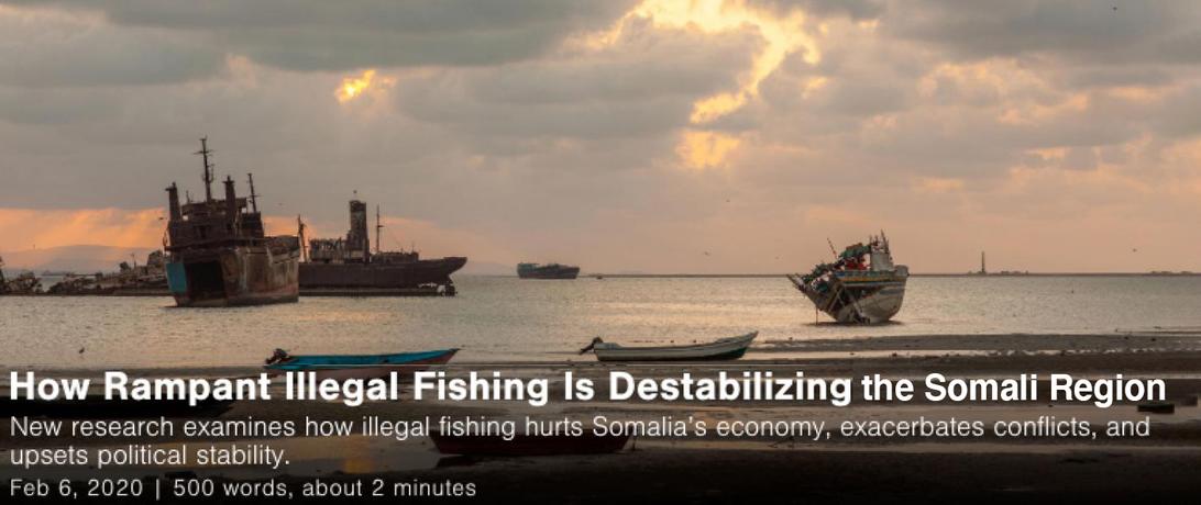 Illegal fishing somali region