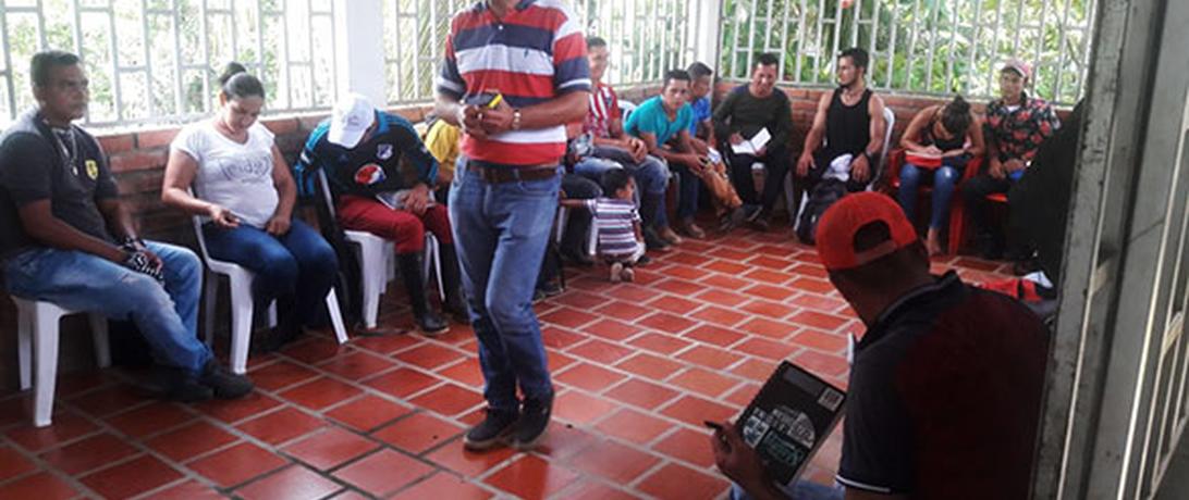 El Tarra Colombia Reintegration - Classroom