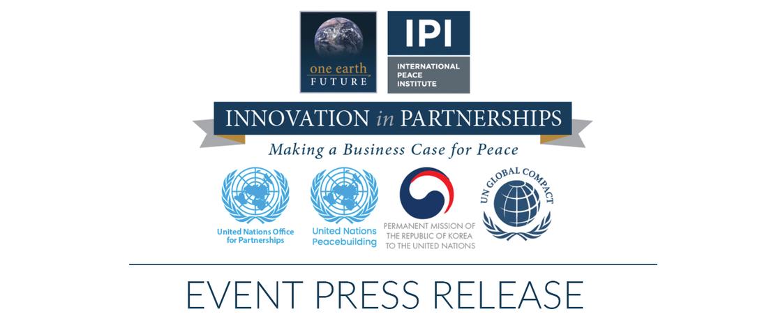 Innovation in Partnership Peace Workshop