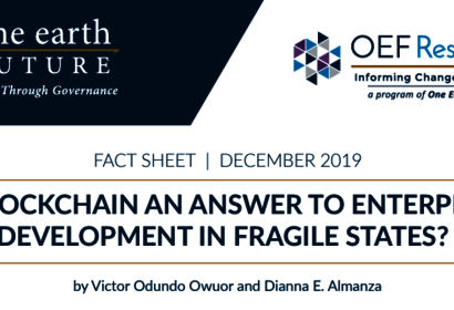 Is Blockchain an Answer to Enterprise Development in Fragile States?
