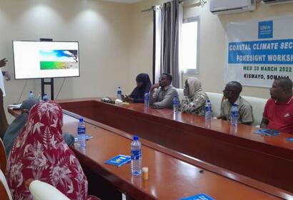 UNEP Workshop participants discussing
