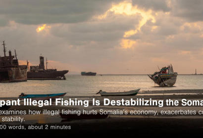 Illegal fishing somali region