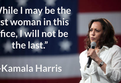 First US Vice President-Elect, Kamala Harris
